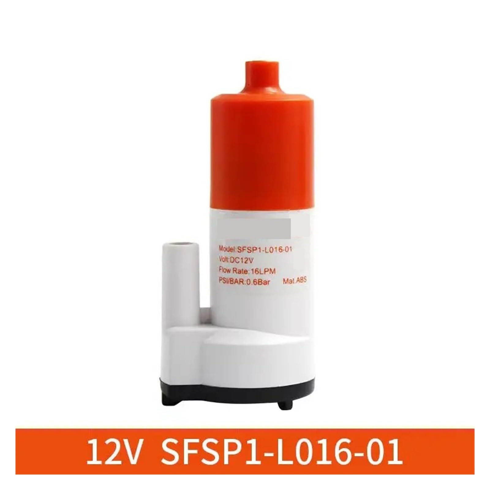 Bomba Sumergible Portátil De 12/16LPM, Mini Bomba De Agua De Sentina Portátil De 12V CC For Juego De Té De Yate RV, Grado Alimenticio (Size : SFSP1-L016-01)