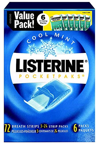 Listerine Cool Mint Pocketpaks Breath Strips, 432 ct.