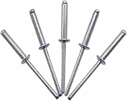 POP Rivets ALL Stainless Steel 42 1/8 X 1/8 Grip Countersunk USA Made Qty 250 - Foto 8