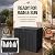 Flamaker Deck Box 30 Gallon, Waterproof Resin Small Storage Box with Lid, Outdoor Patio Furniture Cushion Garden Tool Organizer, Lockable Package Delivery Box for Porch Balcony (Black)