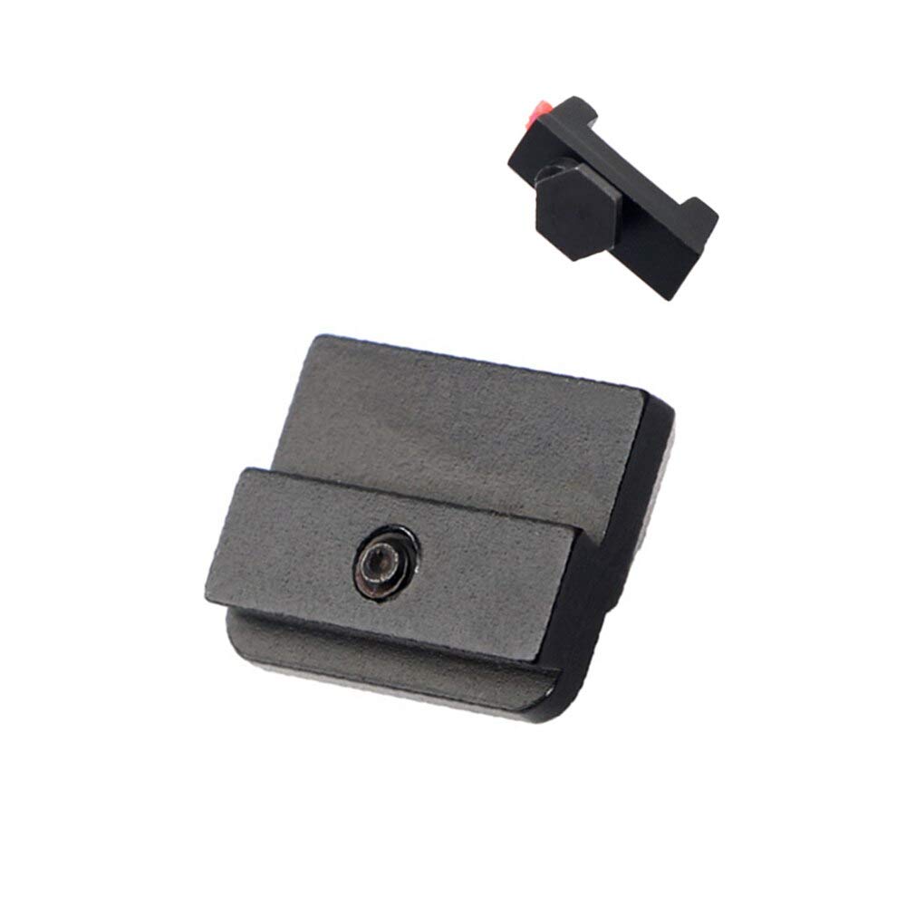 HWZ Tactique 0,230 Sight/arrière en Fibre Optique Avant Combat Vue v3 Noir pour