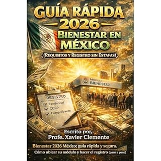 Gu&iacute;a R&aacute;pida 2026: Bienestar en M&eacute;xico (Requisitos y Registro sin Estafas) Audiolibro Por Profe. Xavier C