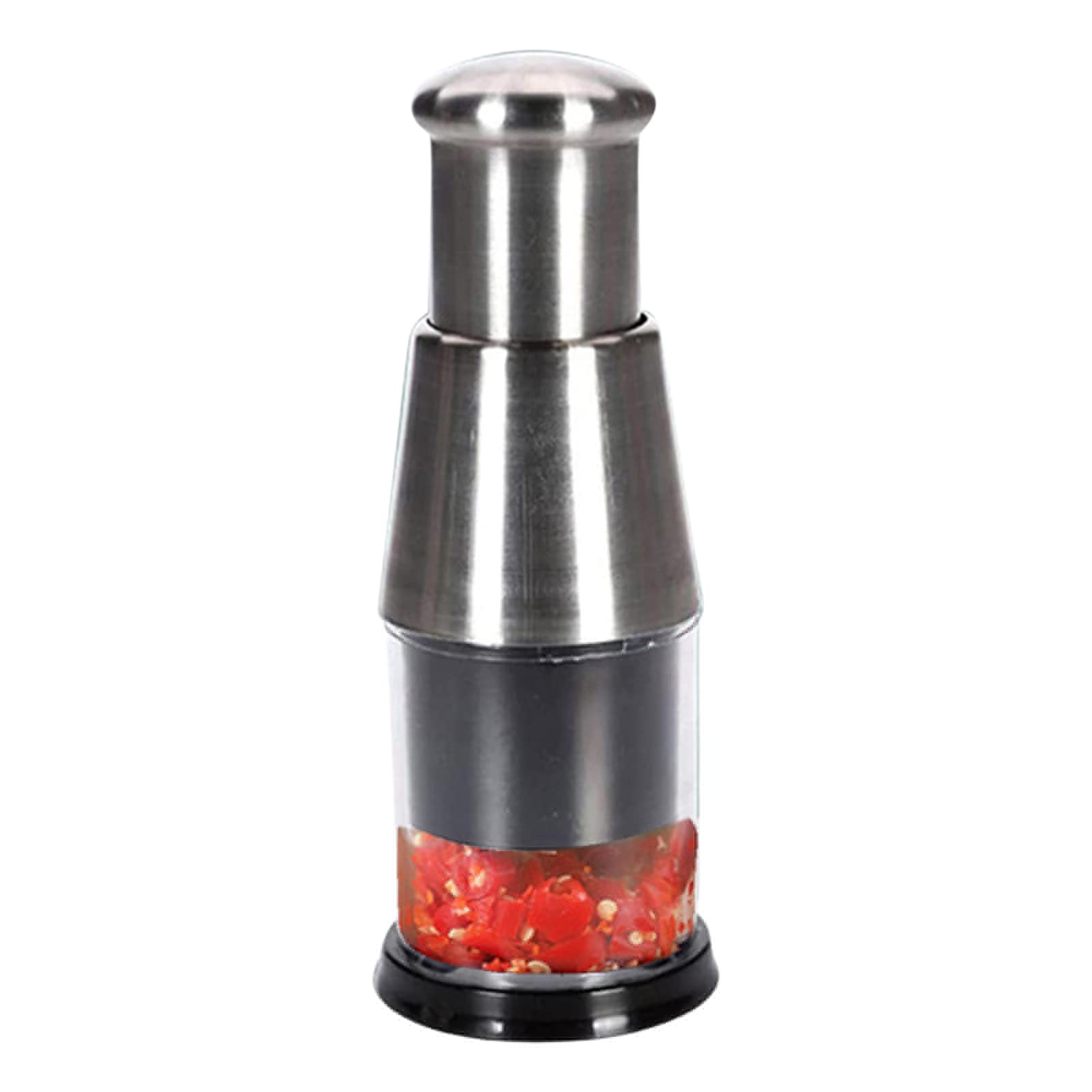 Presse-ail Multifonction En Acier Inox – Hachoir Manuel Rapide Pour Ail, Oignons, Gingembre, Noix Et Herbes