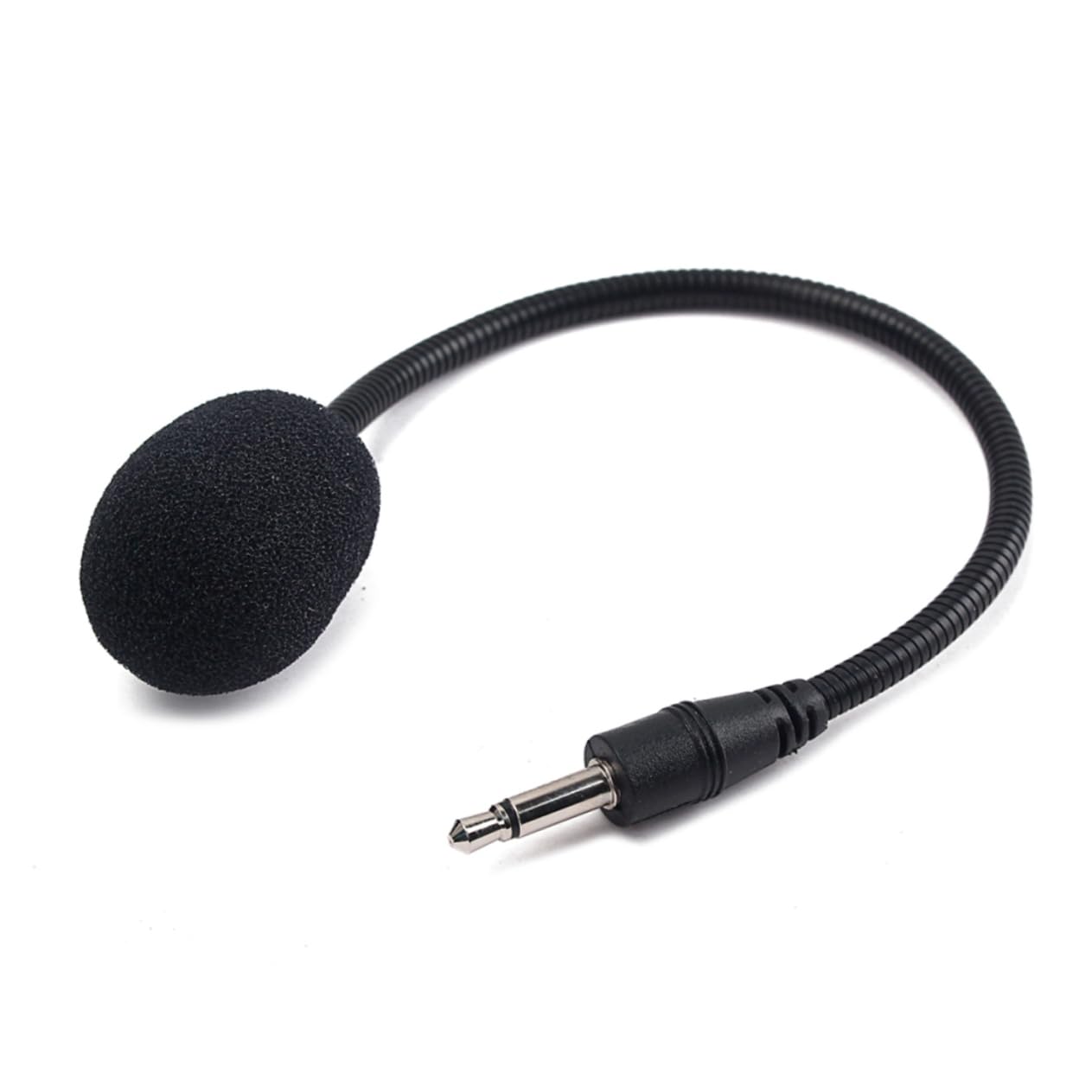 NULYLU 3.5mm Mini Condenser Mic Plug Omnidirectional Recording for Musical Instruments Stage Worship