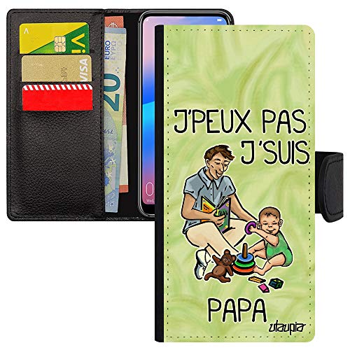 Coque Galaxy A31 simili cuir pas cher avec rabat porte cartes