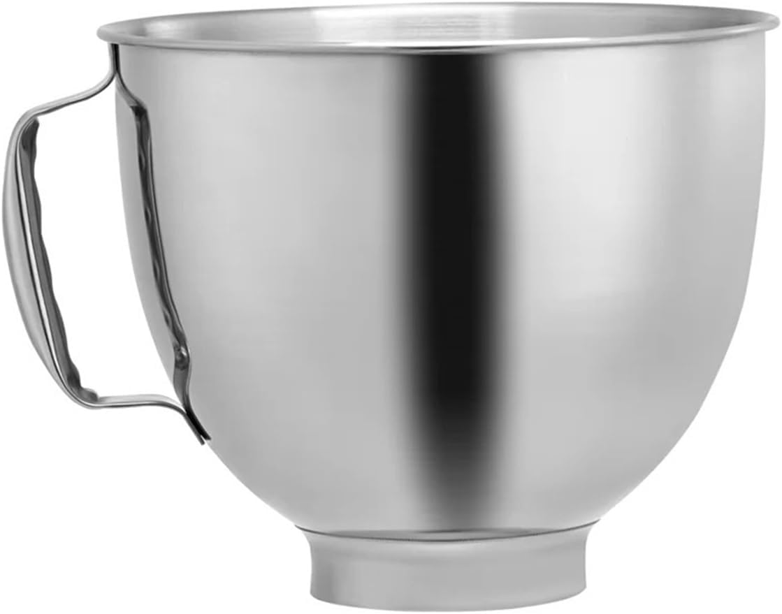 Blender Mixing Bowl, Compatible for KitchenAid 4.5QT and 5QT Tilt-Head Stand Mixers Stainless Steel Mixing Bowl