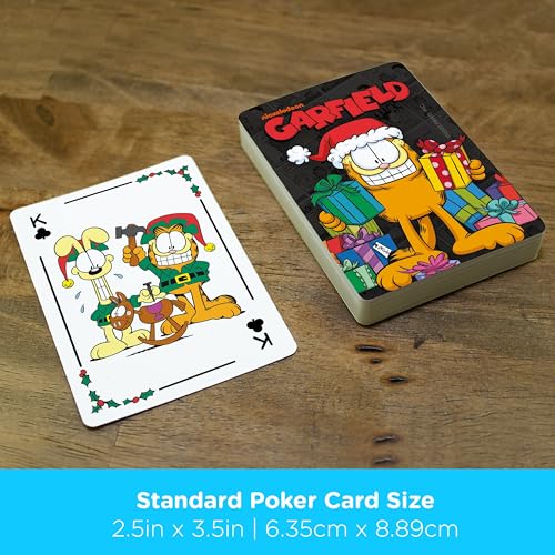 Baraja de Cartas Garfield Christmas AQUARIUS miniatura 5