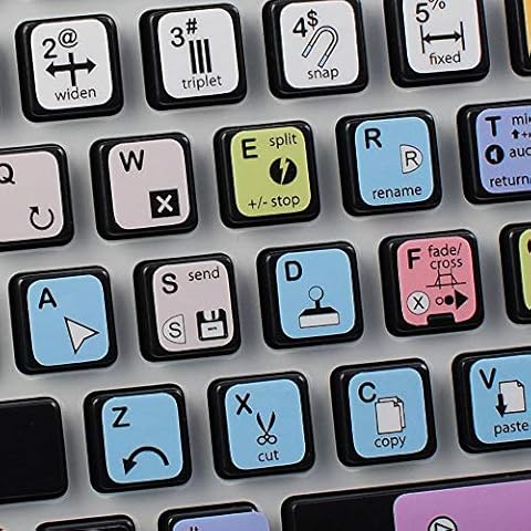 New ABLETON Live (Audio Editing) Decals Shortcuts for Keyboard Cover