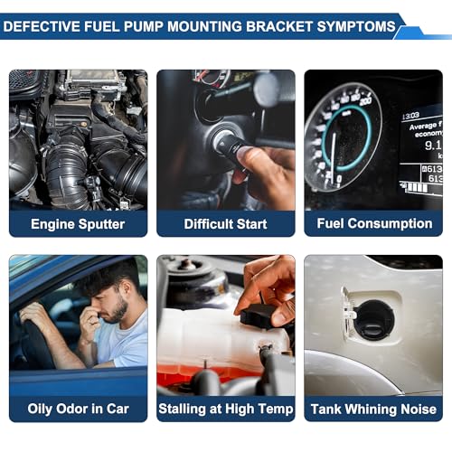 Ensemble émetteur de carburant et support robuste Mercury Montego 74-76 - 6