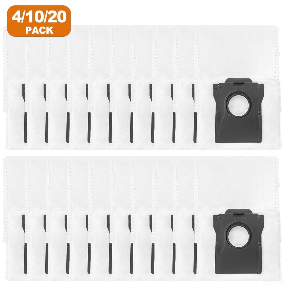 Bolsas de polvo de repuesto para Conga para X50 X70 X100 para JONR X1 MAX, 3.5L Auto-Vaciado, Filtro Meltblown (PAQUETE DE 10) — view 4