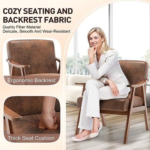 Sillón Plegable Tela Tech Marrón miniatura 4