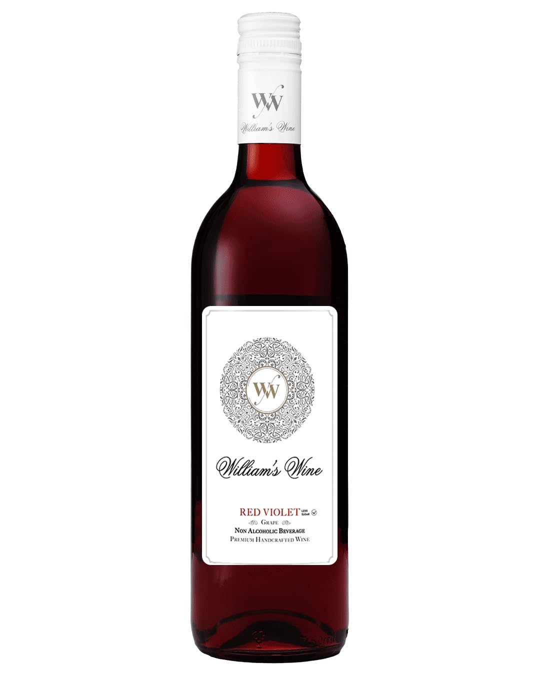 Sponsored Ad - William’s Wine Red Violet Less Sugar (Grape) Non Alcoholic 750 ml