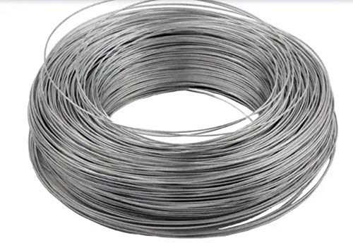 Fil à ressort acier 1,7 mm bobine 25 m idéal pour aménagement extérieur et atelier