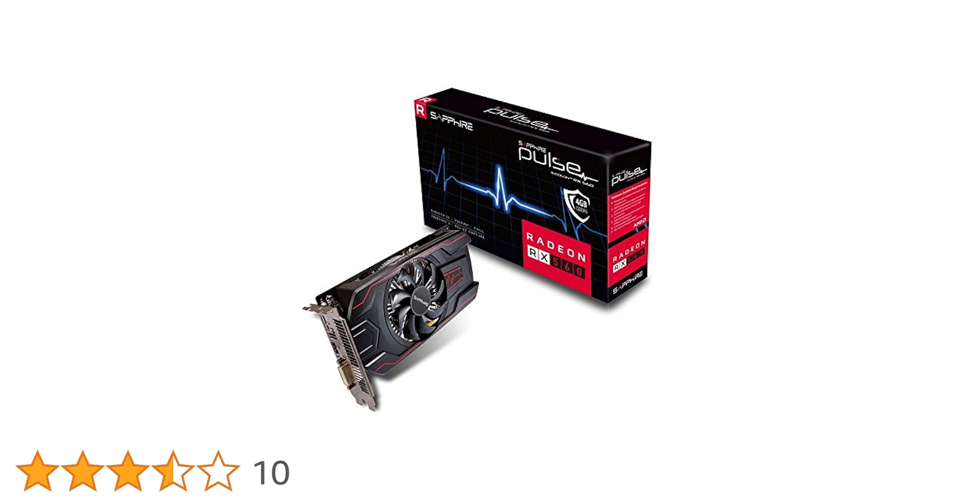 Amazon.in: Buy Sapphire Pulse RadeonTM RX 560 4G GDDR5 HDMI