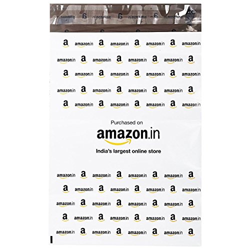 Image of Securement Amazon Branded Economy Courier Bags without POD Pouch (8 x 11 Inches) -100 Bags