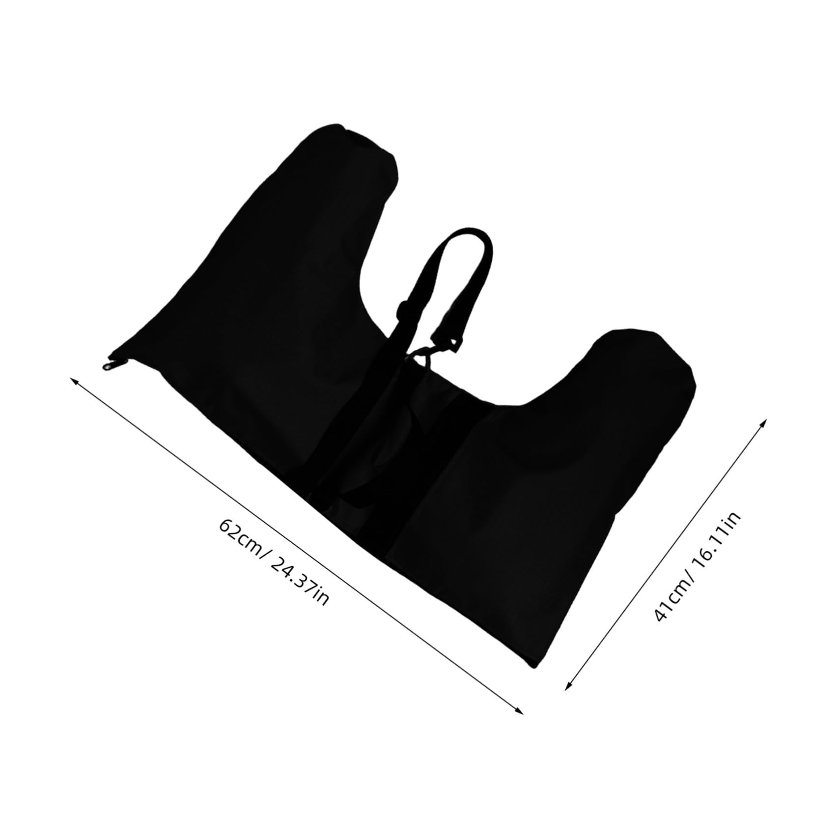 Abaodam da Ghiaccio e Pattinaggio Rotelle con Tracolla Regolabile Materiale ad Alta Densità e Rinforzato Antiusura Organizer Spazioso per Accessori Sportivi Outdoor