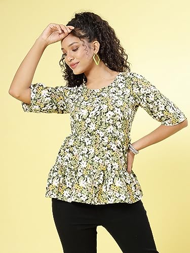 Image of OOMPH! Women's Polyester Regular Fit Shirt