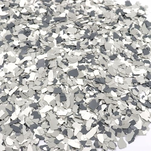 ONTWIE Mezcla de 900 g / 0.9 kg de chips de color decorativos, mezcla de copos de color, revestimientos de hormigón, chips de pintura para paredes, suelos, interiores y exteriores, pintura de la casa