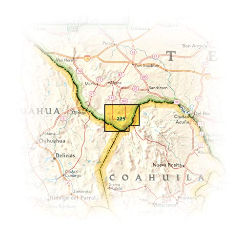 Big Bend National Park (National Geographic Trails Illustrated Map, 225)