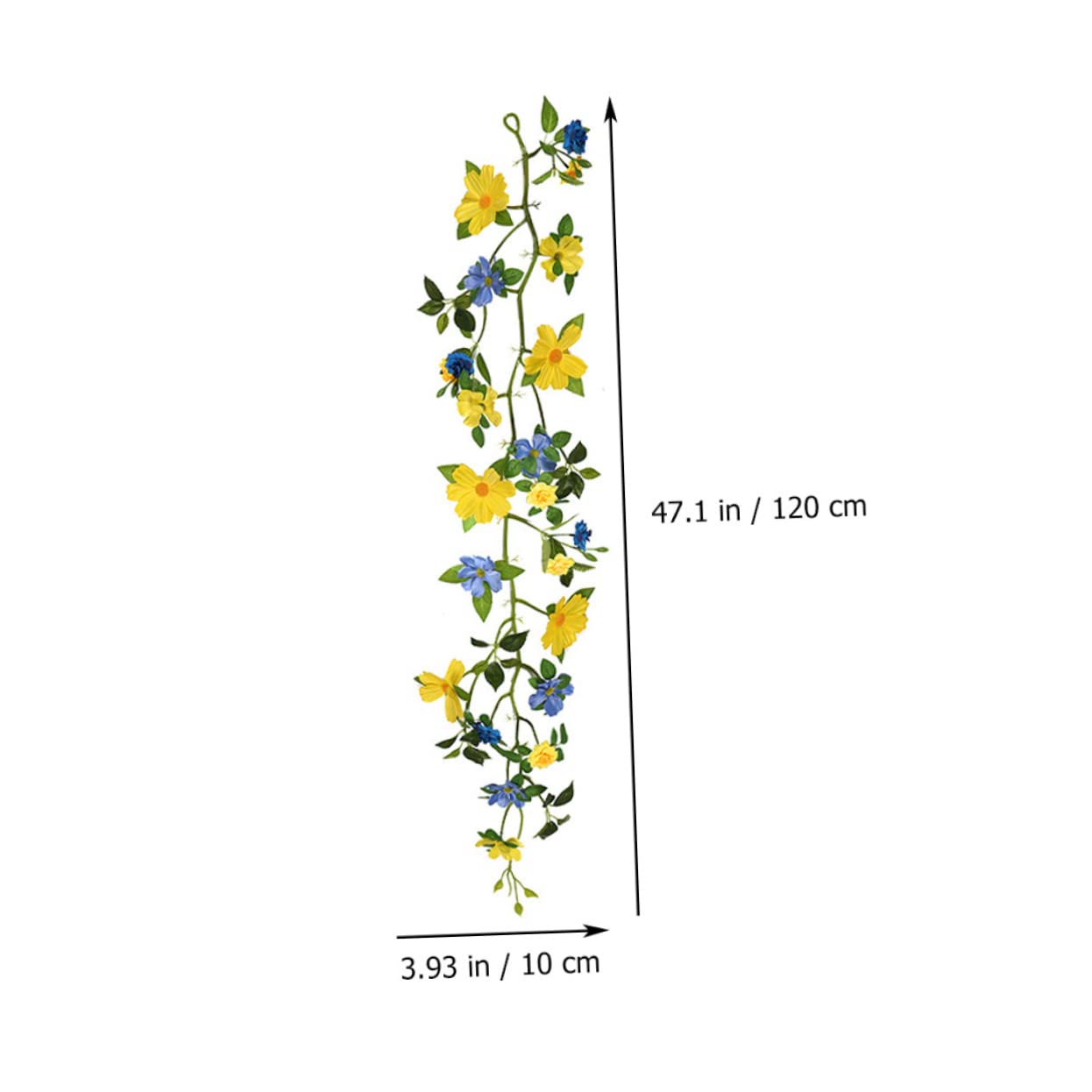 Cabilock 4stücke Hängende Blumen-Girlande Bipinnatus Kunstblumen Für Hochzeiten Und Wohnaccessoires Dekorative Blumenranke Für Und Türschmuck