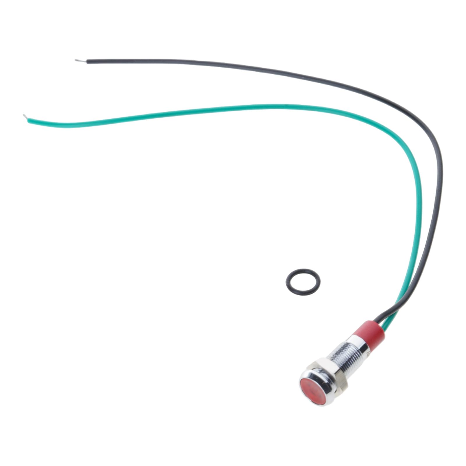 RGYBAO Visibilitys Signals Light Metal Signals Indicators 220V Voltages for Machinery Control Panel and Applications Industrial Waterproof Indicators Light