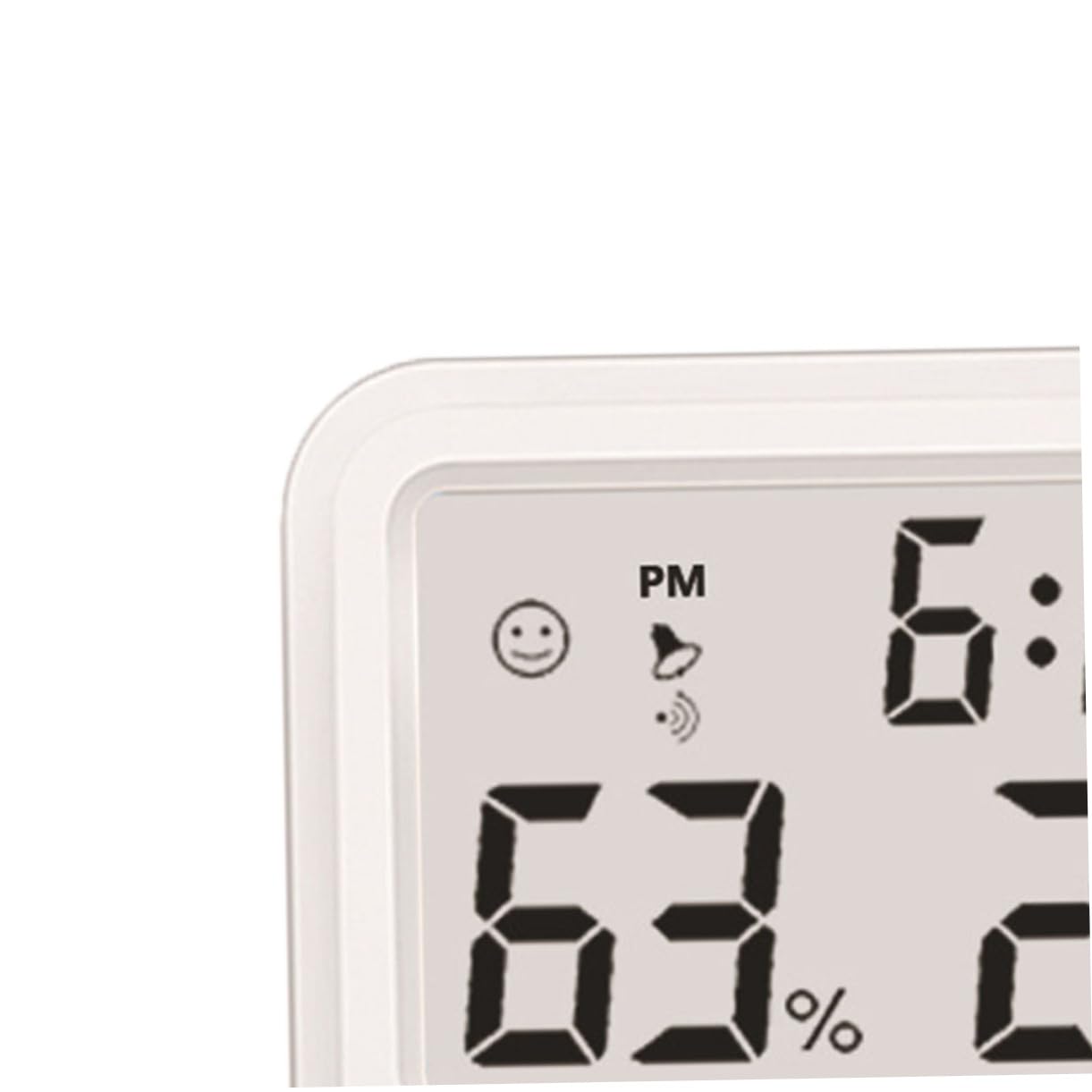 BESPORTBLE Lot De 3 Thermomètres Et Hygromètres Dintérieur En Plastique Avec Horloge Mesure Précise De La Température Et De Lhumidité Enregistrement Max/min Pour