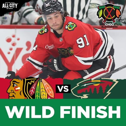 Frank Nazar SCORES as Chicago Blackhawks fall short to the Wild | CHGO Blackhawks Postgame Podcast