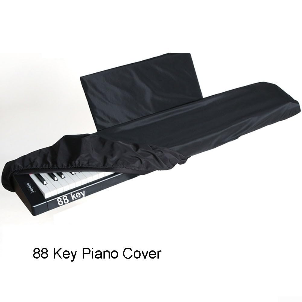 Waterproof 88 Key Digital Piano-Keyboard Dust Cover Protective Case With Velvet Lining, Foldable Storage