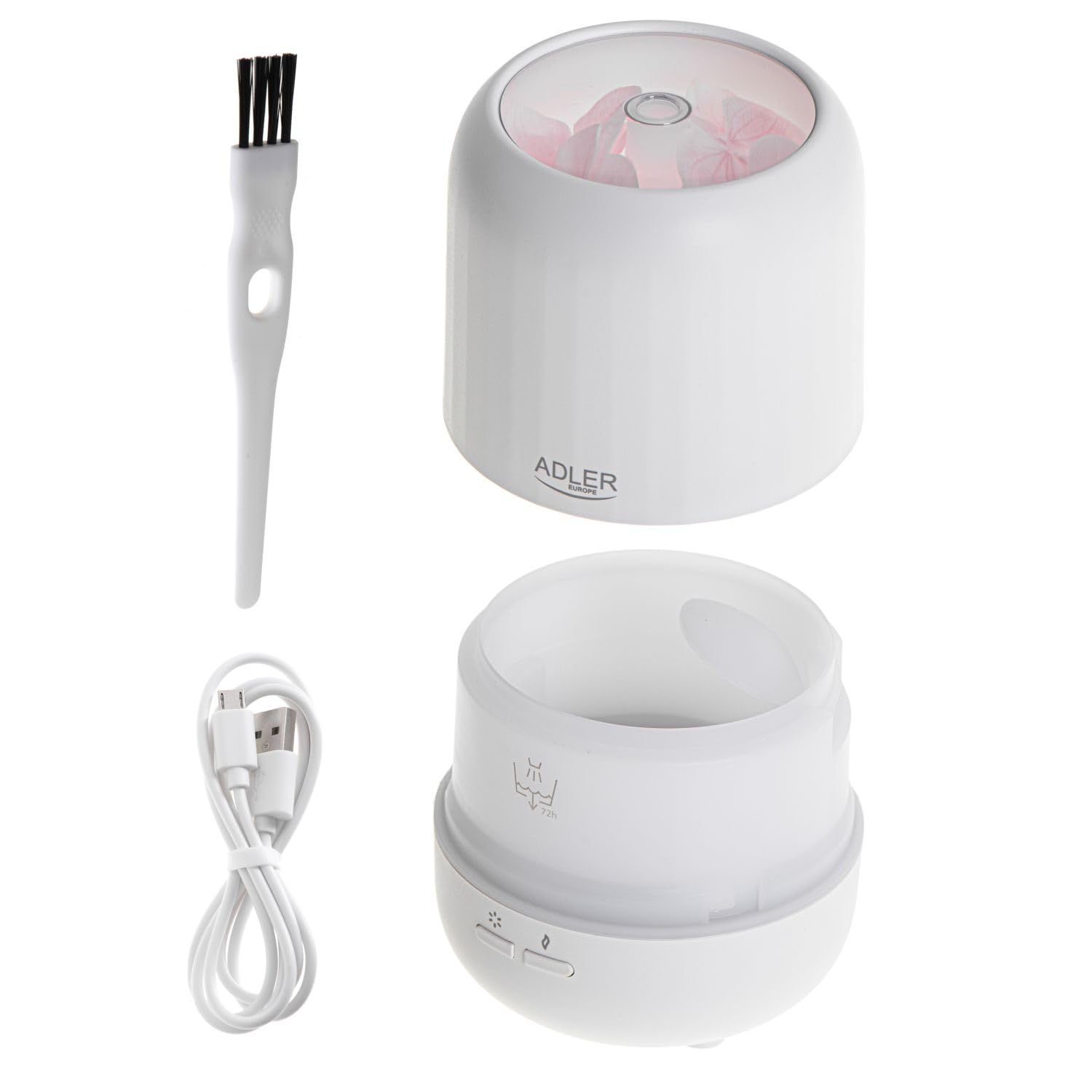 ADLER EUROPE 7968 difusor de aroma ultrasónico USB 3 en 1