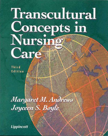 Amazon.com: Transcultural Concepts in Nursing Care (Transcultural Concepts in Nursing Care, 3rd ...