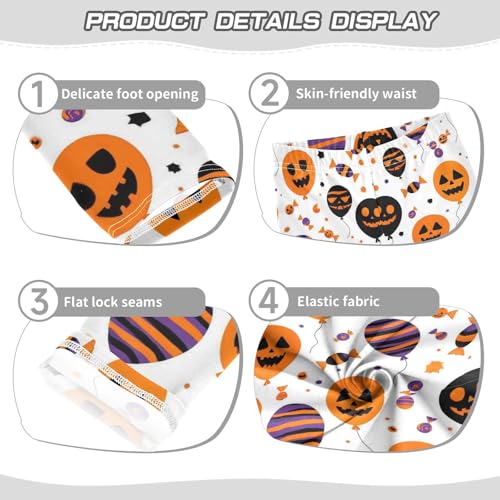 Dussdil Halloween Girls Leggings Pant for Kids Toddler Girl Sweatpants Legging Pants Ballet Tights Trousers 4-10T3