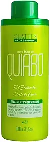 Glatten Bioplastia de Quiabo - Escova Progressiva Liso Brilhante 1L
