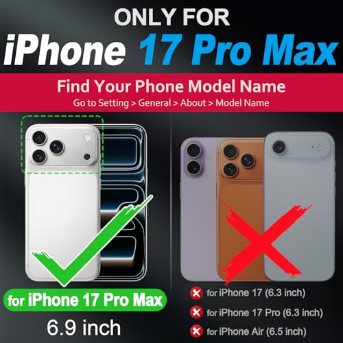 Image of SHIELDON Genuine Leather Case for iPhone 17 Pro Max 6.9 inch 2025, Navy Blue | Compatible with MagSafe, Magnetic Wireless Charging, Camera Button, Metal Buttons, Camera Bezel, Slim, Shockproof, Women Men