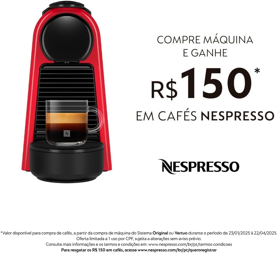 Nespresso Essenza Mini Vermelha: Review após 30 dias de uso