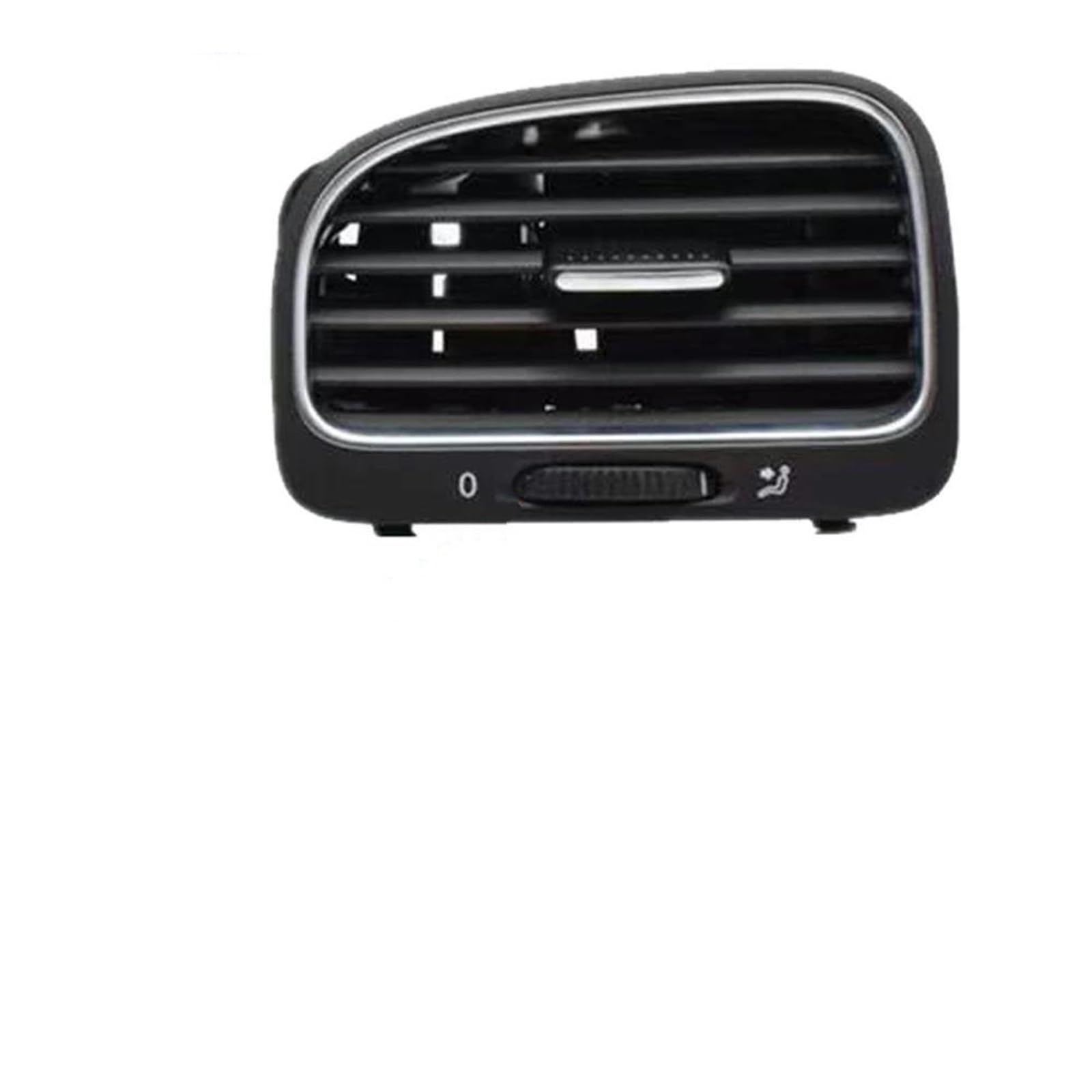Piwine Left Car Interior Air Vent Black Front Panel Console Vents Dash Louver Air Conditioner Vent Outlet For Vw For Golf 6 Mk6 5K0819728 5K0819703(Left)