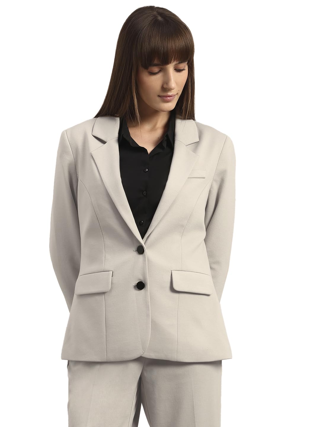 vero moda Women Solid Blazer-picture-17