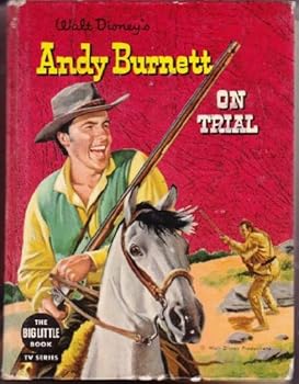 Hardcover Walt Disney's Andy Burnett on trial (Big little books) Book