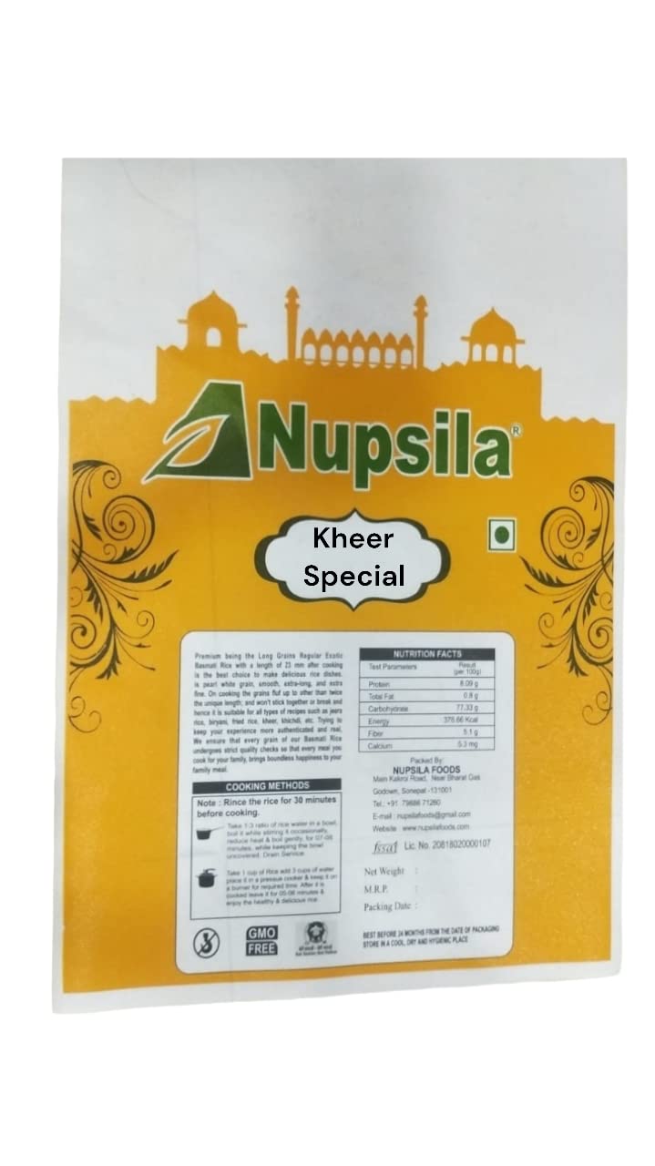 Kheer Special Basmati Rice (100% Broken) - 18 kg