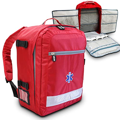 RE-GEN Easy Access Empty EMT Trauma Bag Emergency First Aid Responder ...