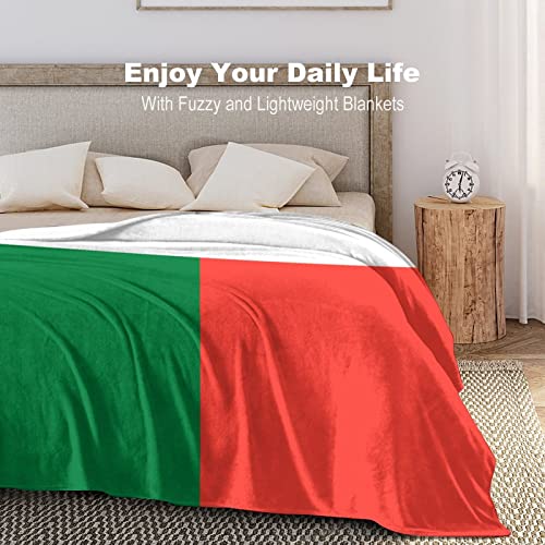 Couverture Madagascar grand format plaid doux et chaud pour canapé