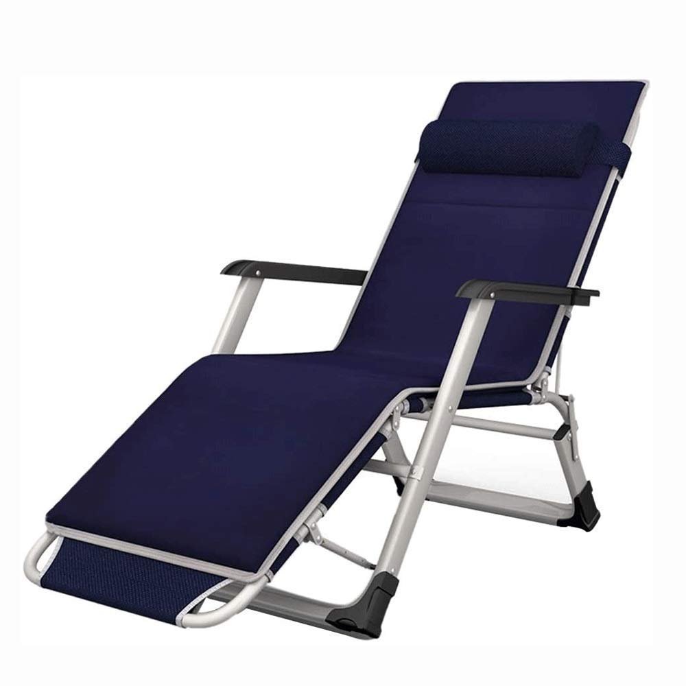 Coussin chaise longue inclinable anti glissement avec sangles élastiques de qualité grise