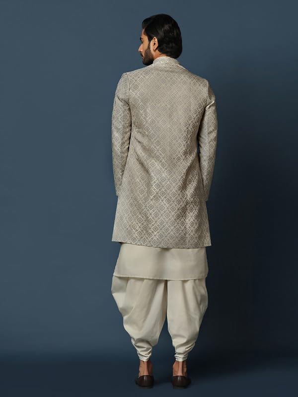 Image of KISAH mens Kurta Sherwani Dhoti Set