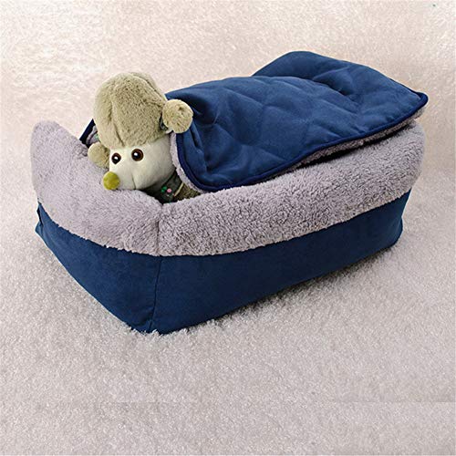 Tapis de chat chaud double coque lavable et modulable L - 8