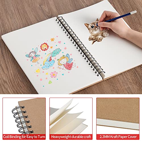 A4 Sketch Books 2 Pack - Image 3