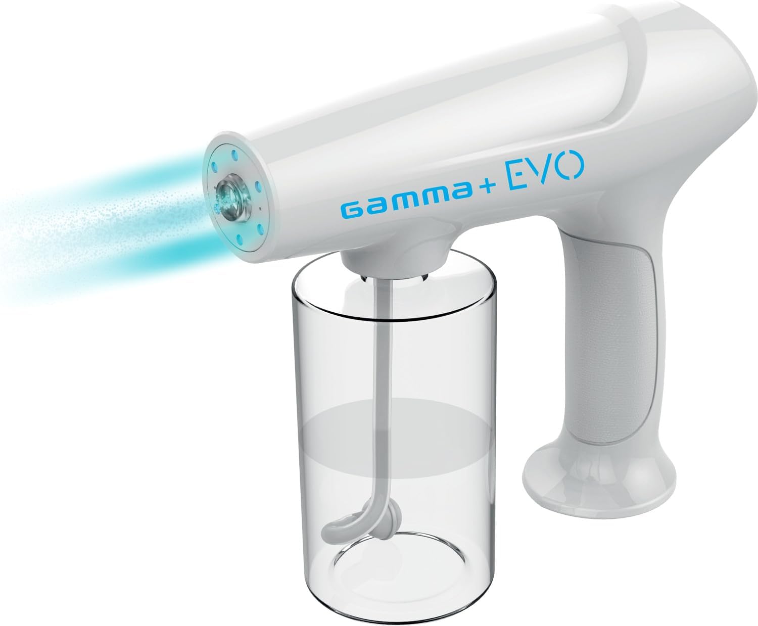 Nano Atomiser EVO Nano Mister Rechargeable Evaporator with USB Type C, High Capacity 340 ml, 90 Minutes Battery Life, Quiet, Mist Device for Hair, Skin and Hard Surfaces