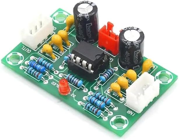 Pre-Amplifier Module Digital Audio Front Amplifier Board Preamplifier 5 Times Rate Wide Voltage
