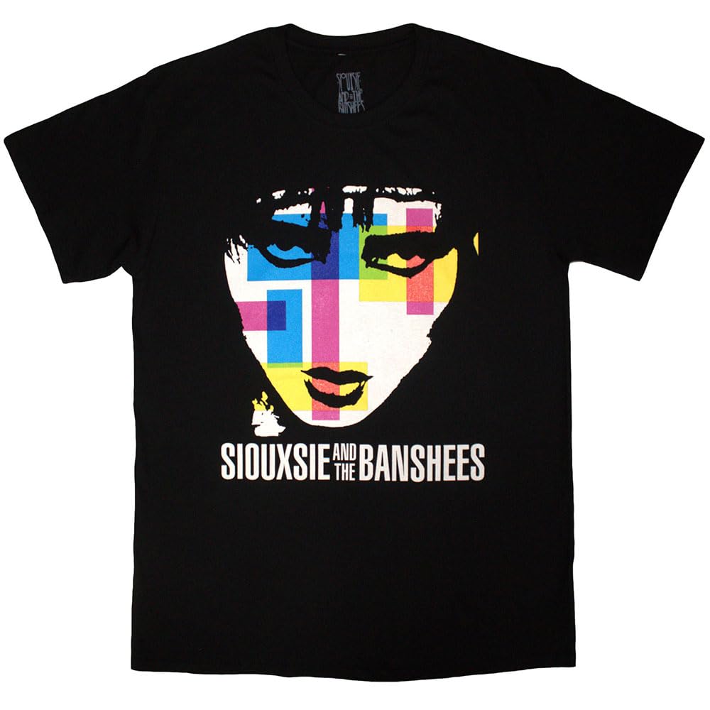 Rock Off officially licensed products Siouxsie & The Banshees Once Upon A Time T Shirt L Black