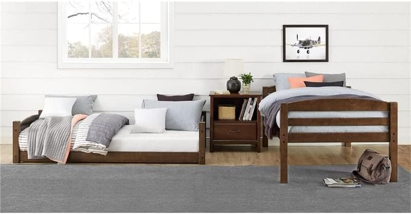 DHP Sierra Twin over Twin Bunk Bed | Mocha | DL7891 model