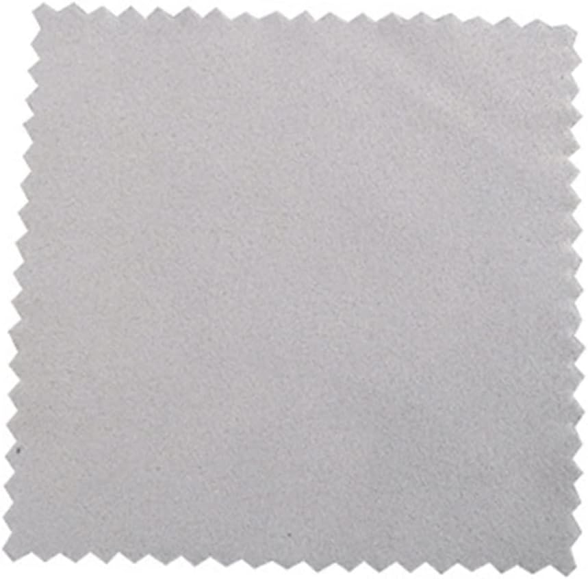 SHINEOFI 150pcs Cleaning Cloth Jewelry Grey Mobile Phone Computer Polishing Safe Material Easy to Carry