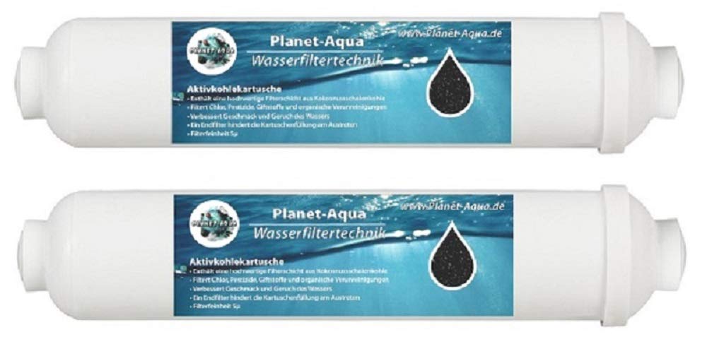 Umkehrosmose Filter SET 6 Stufen für Wasserfilter Anlage mit 10 Zoll Vorfilter und Aktivkohle Mineral Nachfilter Patrone Kartusche inkl. 75GPD Membran. 15 Filtereinsätze Osmoseanlage Trinkwasser